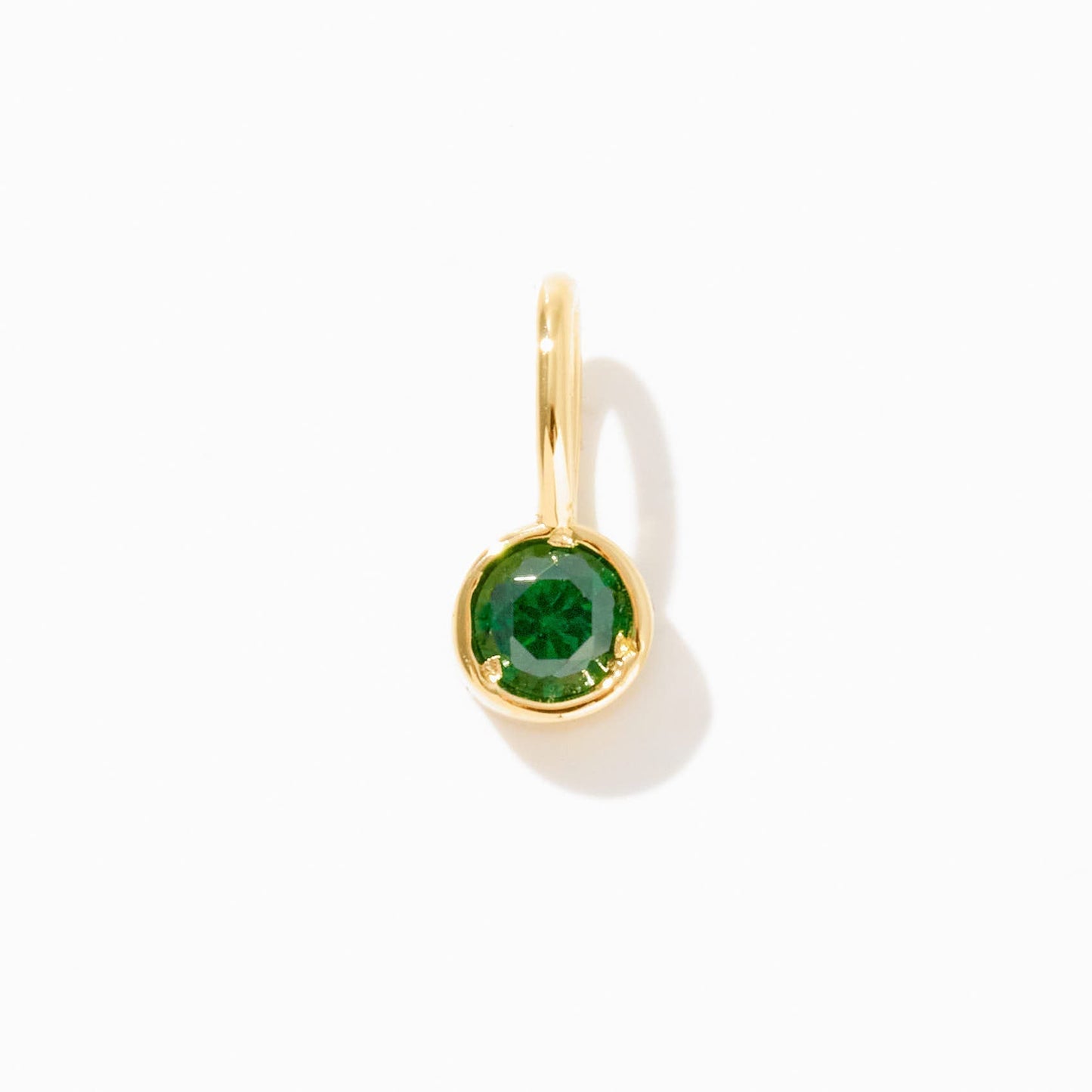 Smaragd Geburtsstein Charm