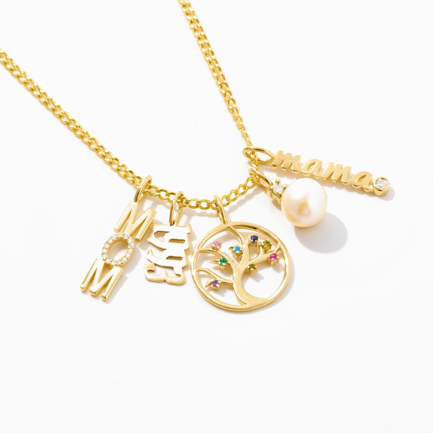 Diamant & Perlen Charm