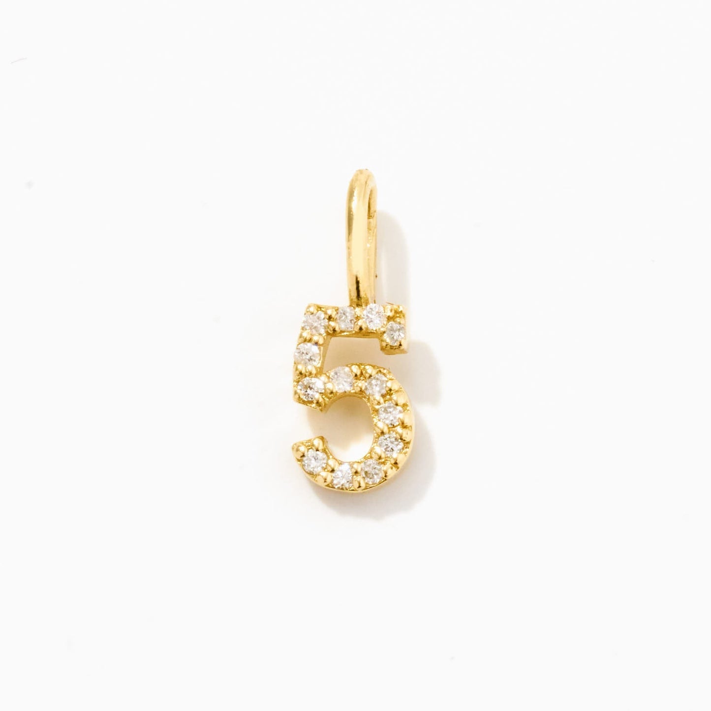 Diamant-Charm Nummer 5