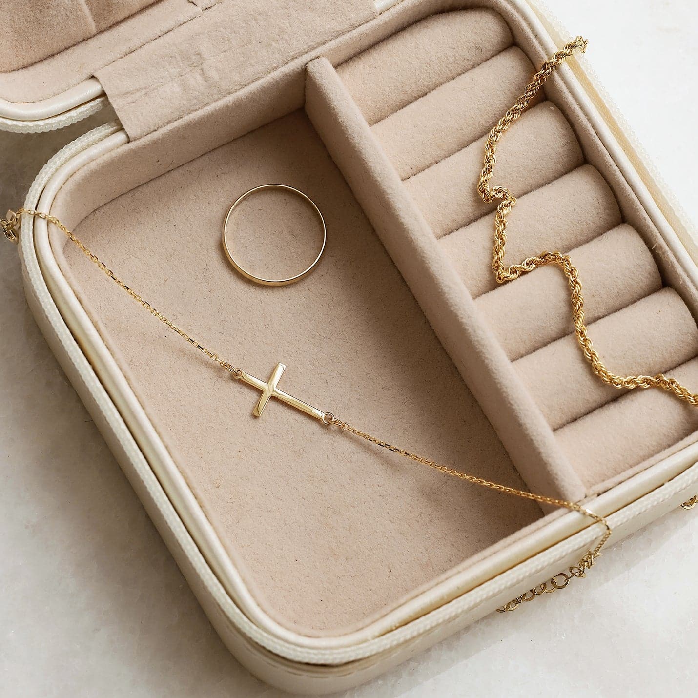 Saphirstollen in 585er Massivgold - Gelin Diamond