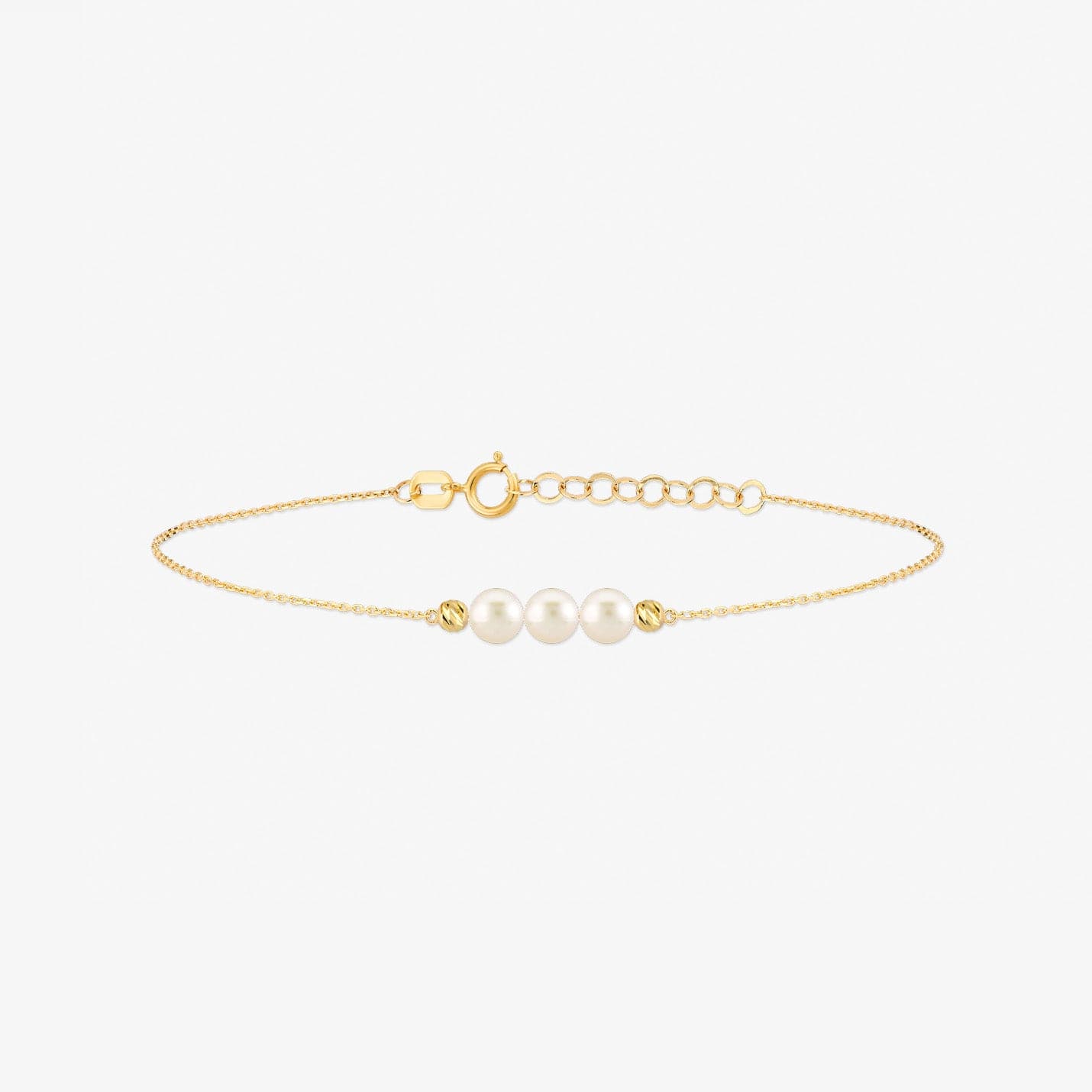 3 Perlen Armband