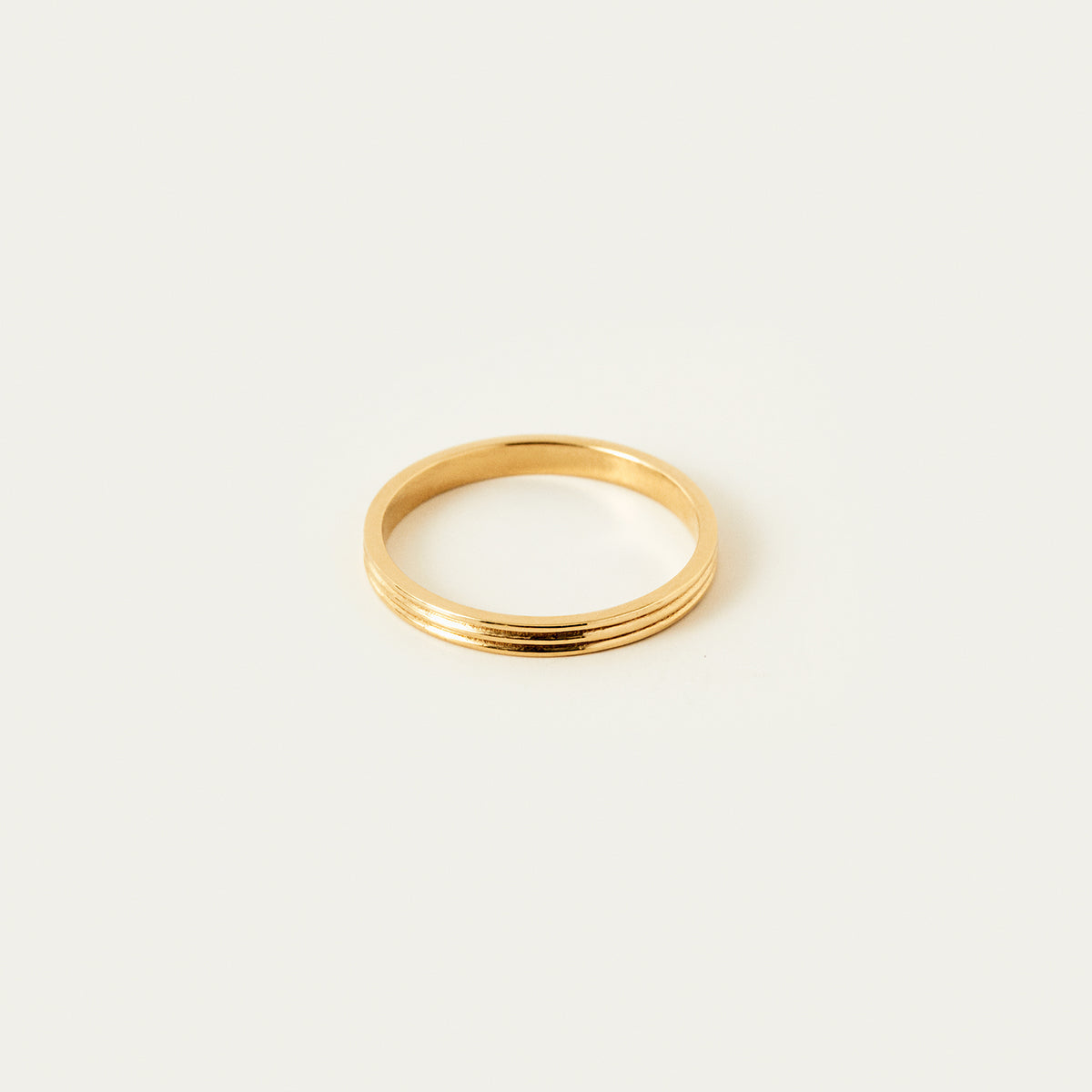 Gestreifter dünner Ring