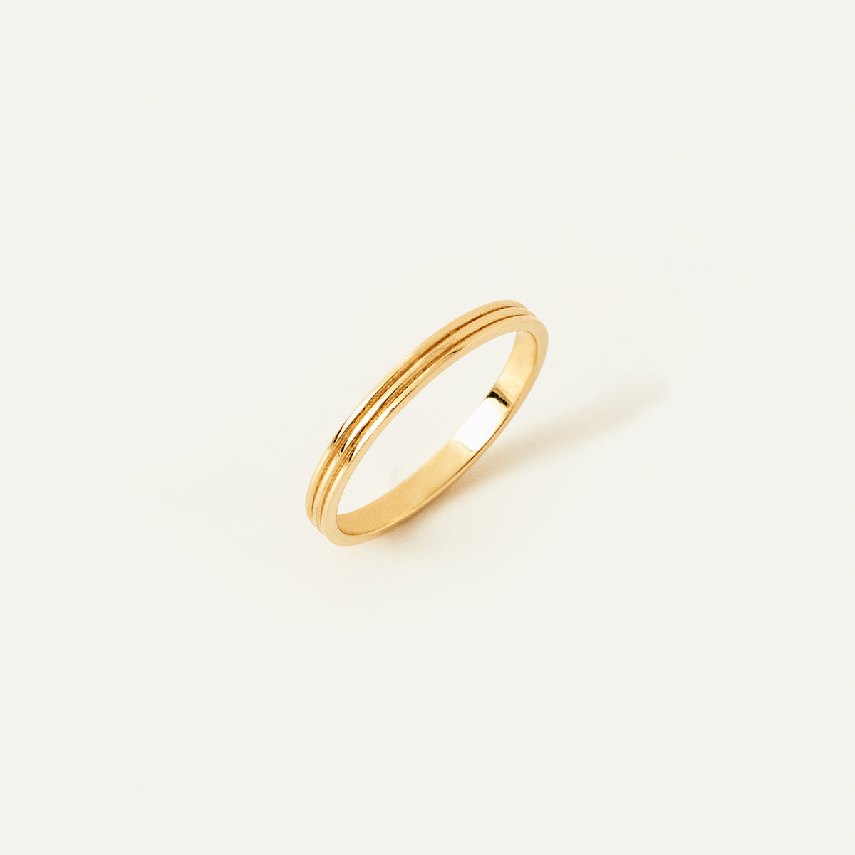 Gestreifter dünner Ring