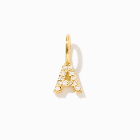 Diamant Buchstabe A Charm
