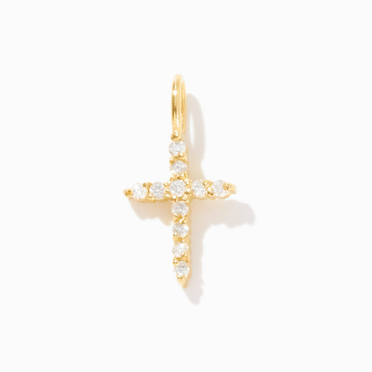 Diamantkreuzanhänger