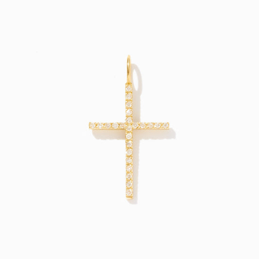 Diamantkreuzanhänger