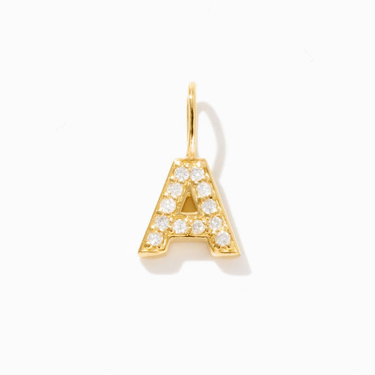 Diamant Buchstaben Charm