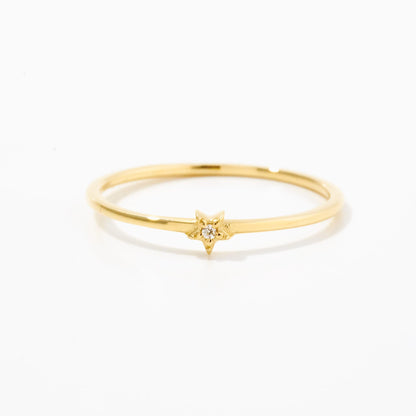 Diamant Sternring