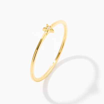 Diamant Sternring