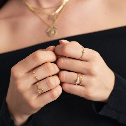 Diamant Herzring