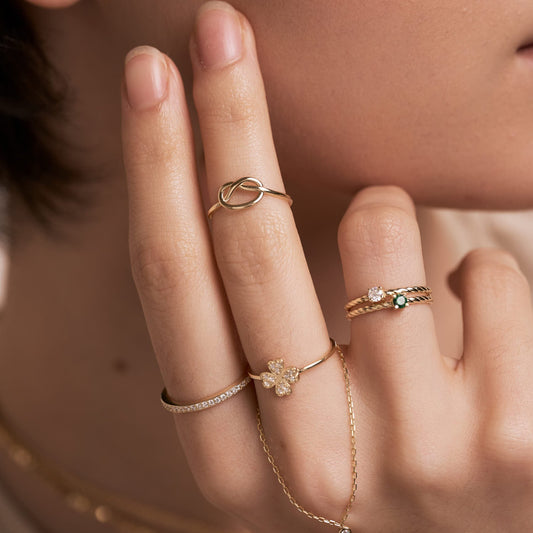 Voller Ewigkeits-Diamantring