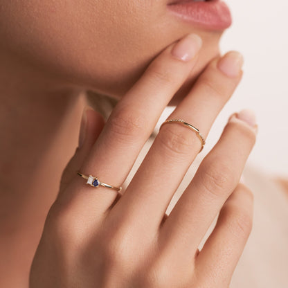 Geburtsstein-Duo-Ring