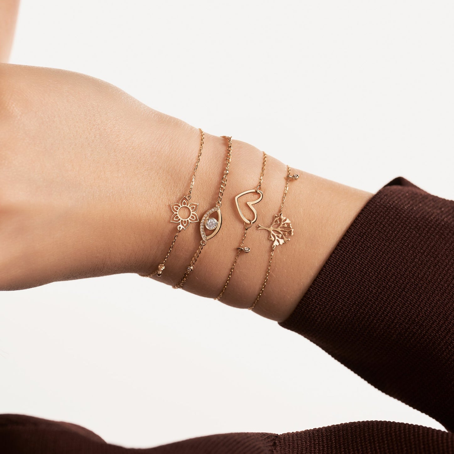 Böser Blick und Station-Armband