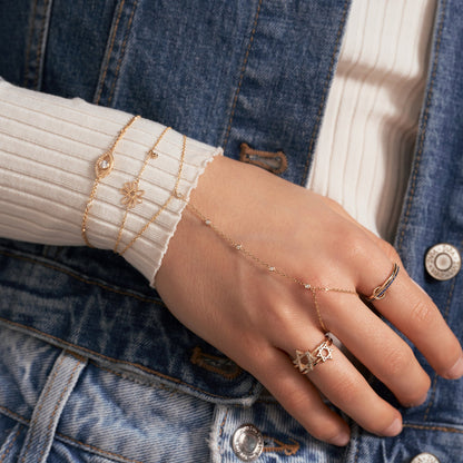 Böser Blick und Station-Armband