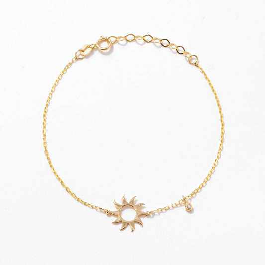Sonnarmband mit Diamant