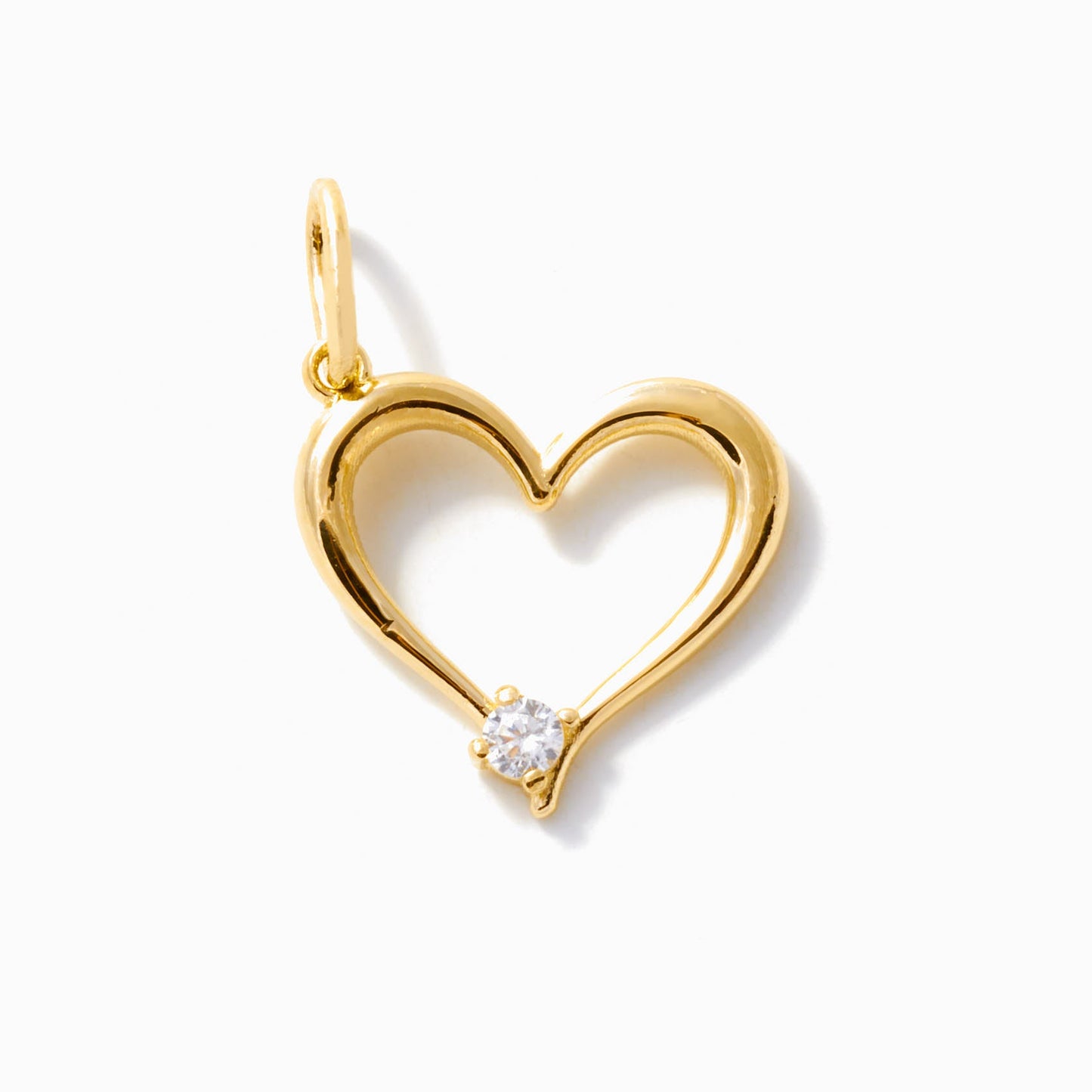 Charm mit offenem Herzen