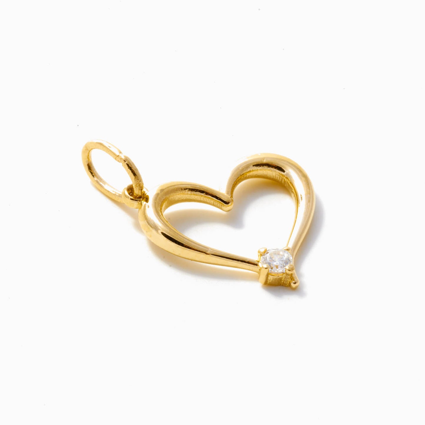 Charm mit offenem Herzen