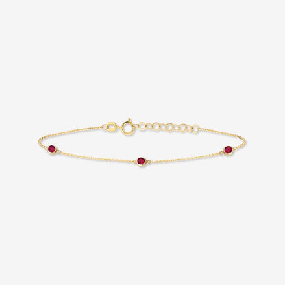 Ruby Station Armband