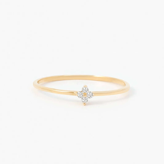 Diamant Blumenring