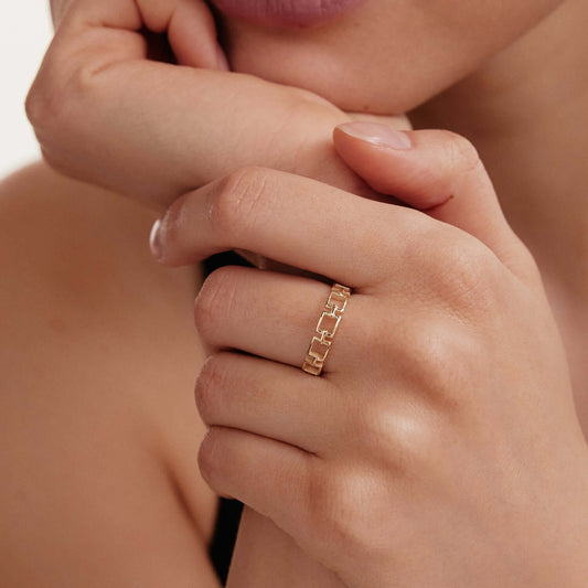 Papierclip-Ring