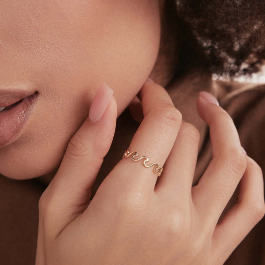 Wave Stacking Ring