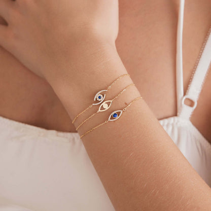 Böser Blick Charm Armband