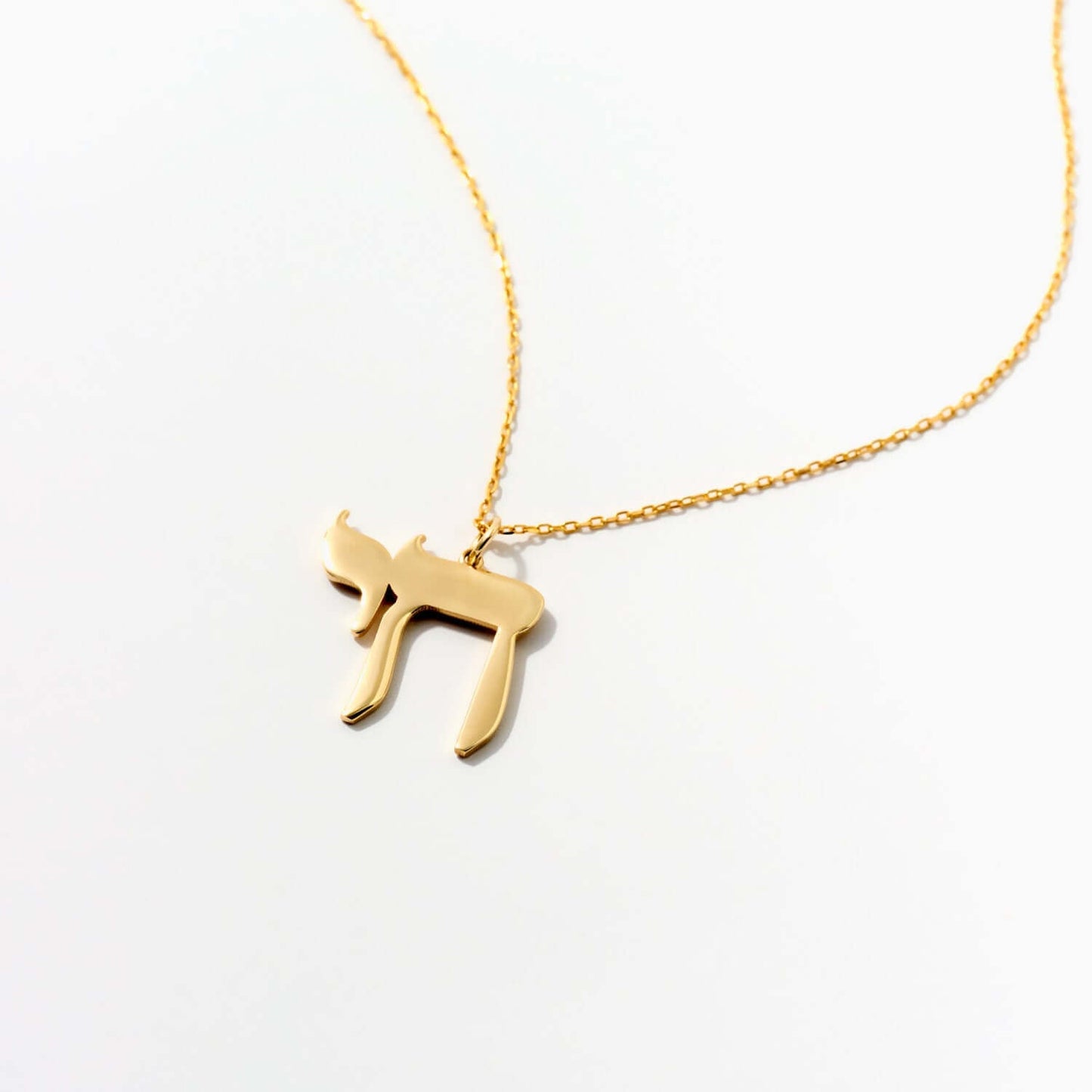 Chai Life necklace in 585 solid gold