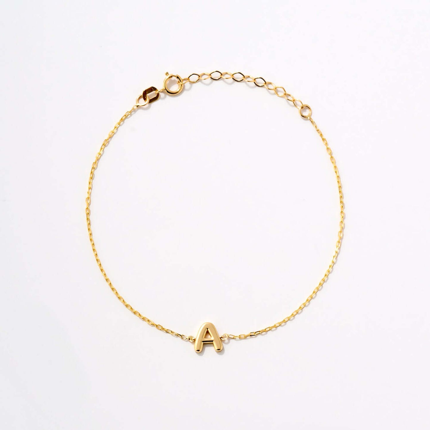 Benutzerdefiniertes Bubble Letter Armband