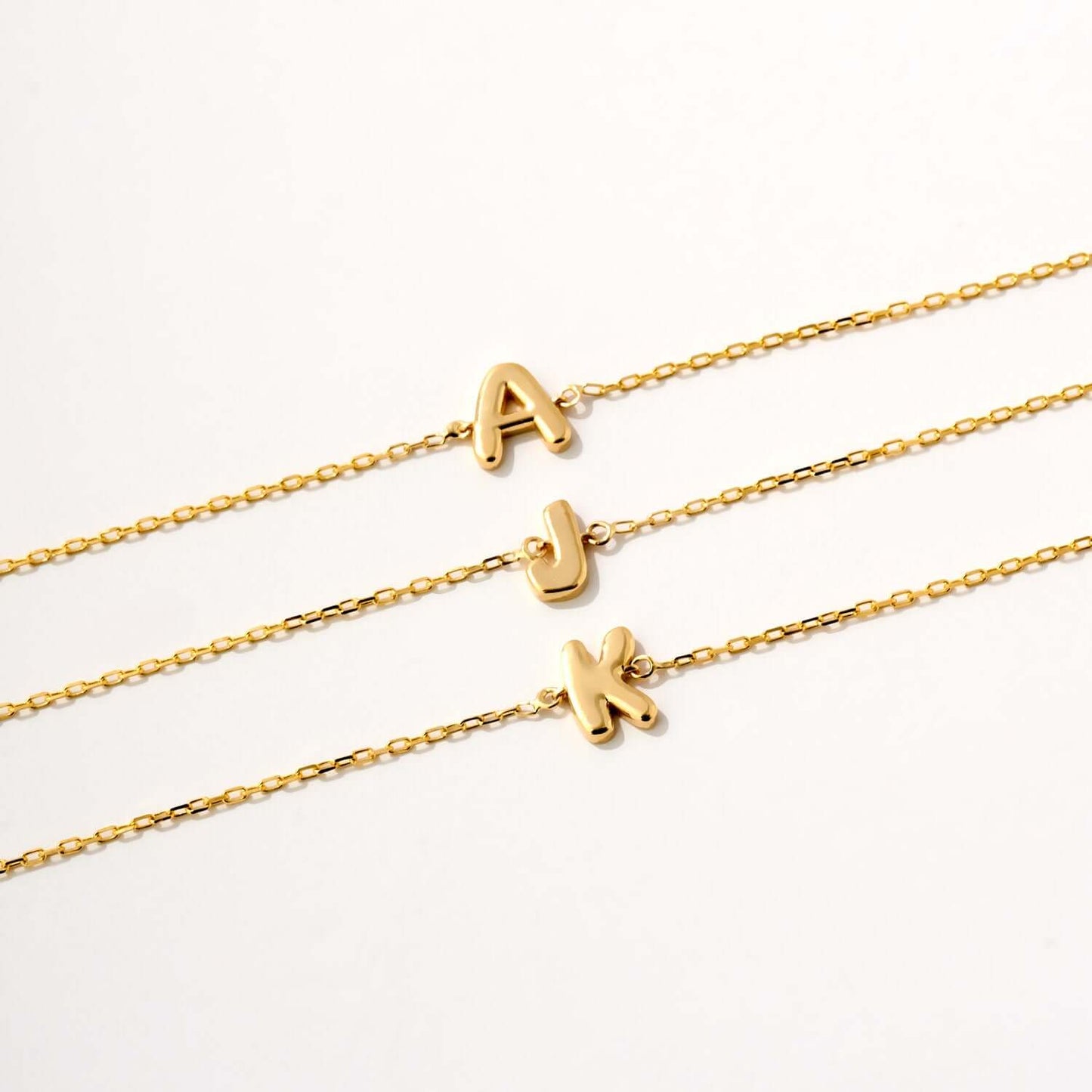 Benutzerdefiniertes Bubble Letter Armband