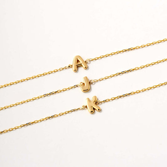 Benutzerdefiniertes Bubble Letter Armband
