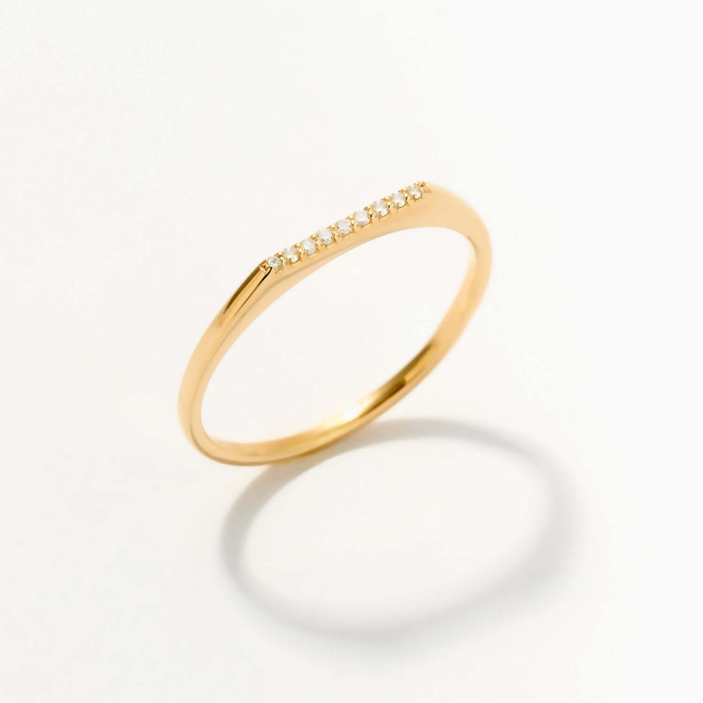 Diamant Bar Ring