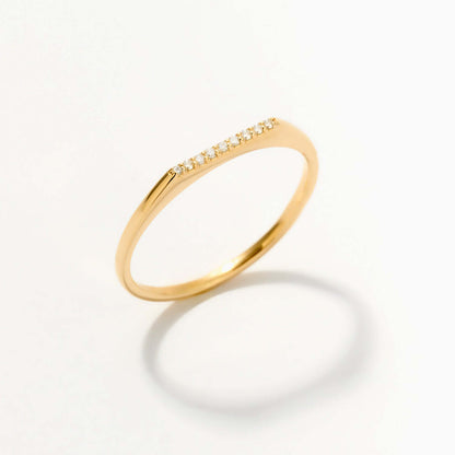 Diamant Bar Ring