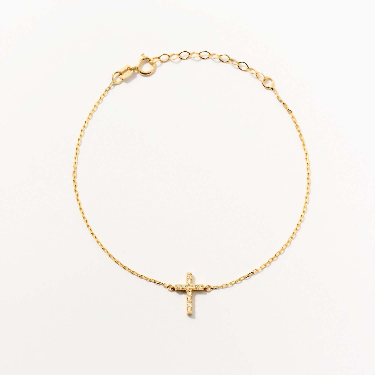 Diamantkreuzarmband
