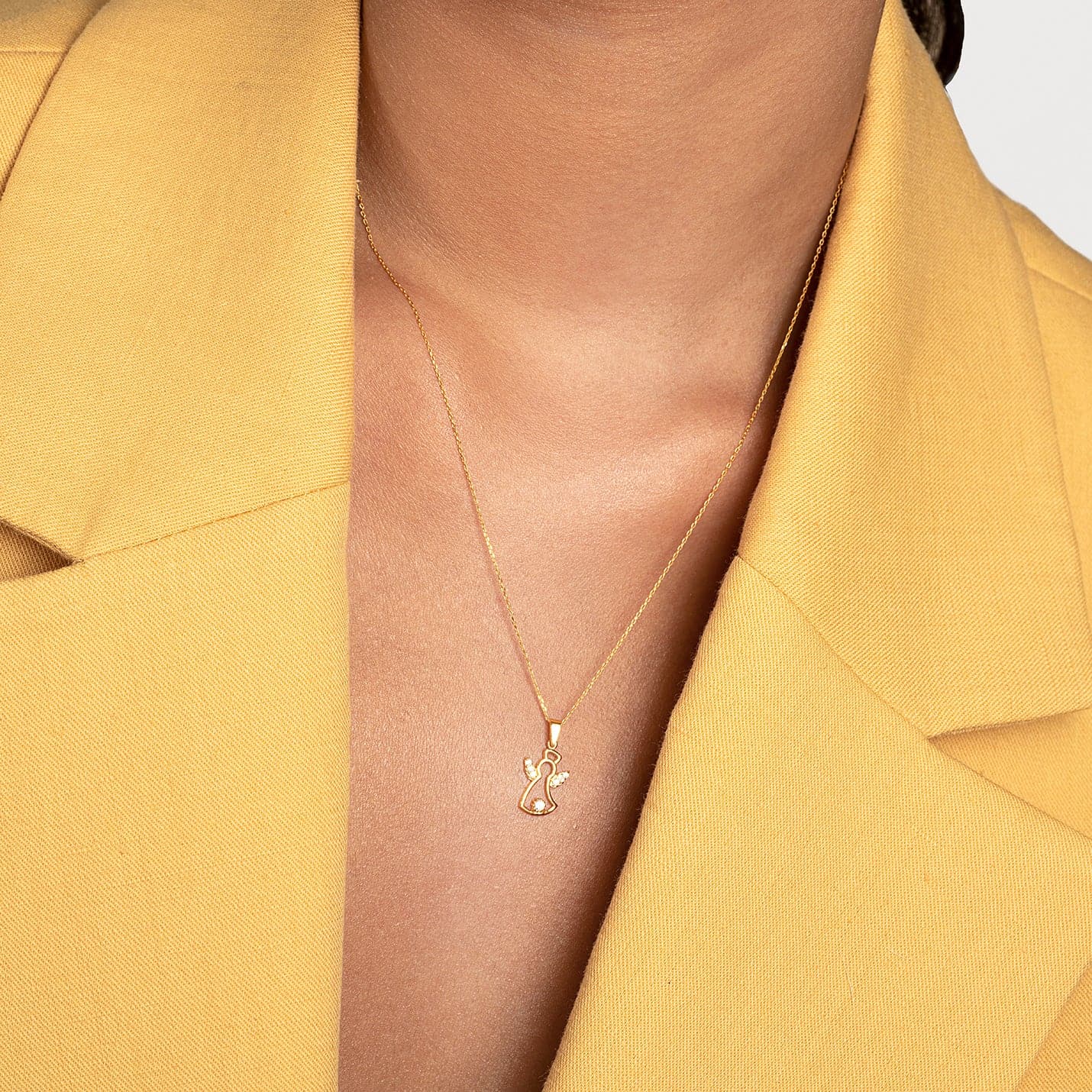 Solitaire -Halskette - Gelin -Diamant