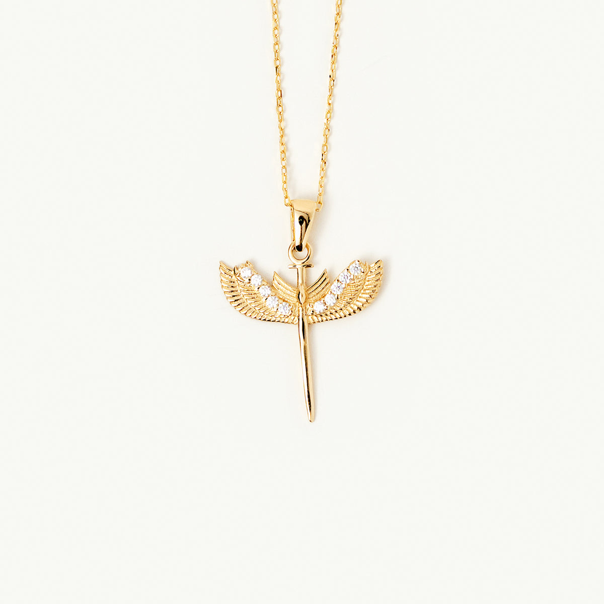 Collier Archange en or massif 585