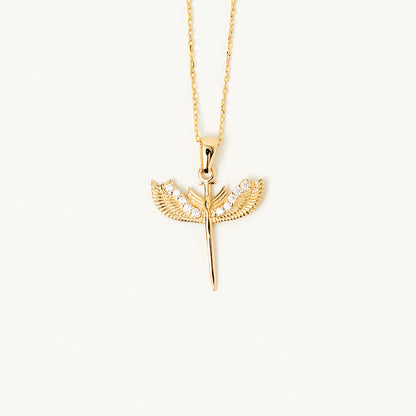 Collier Archange en or massif 585