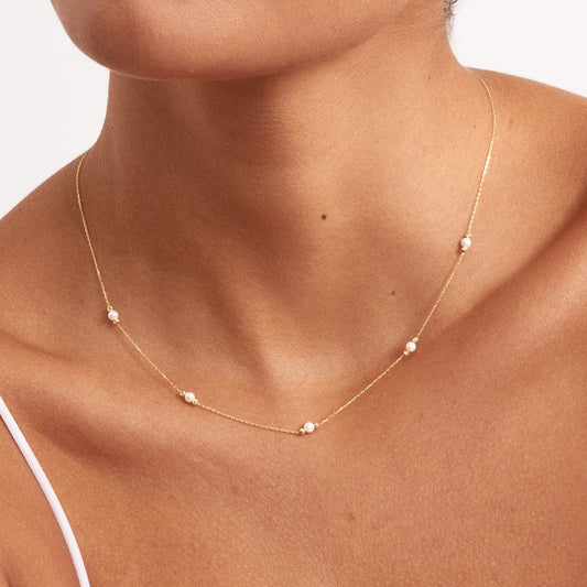 Diamond Opal Star Halskette in 585er Massivgold - Gelin Diamond