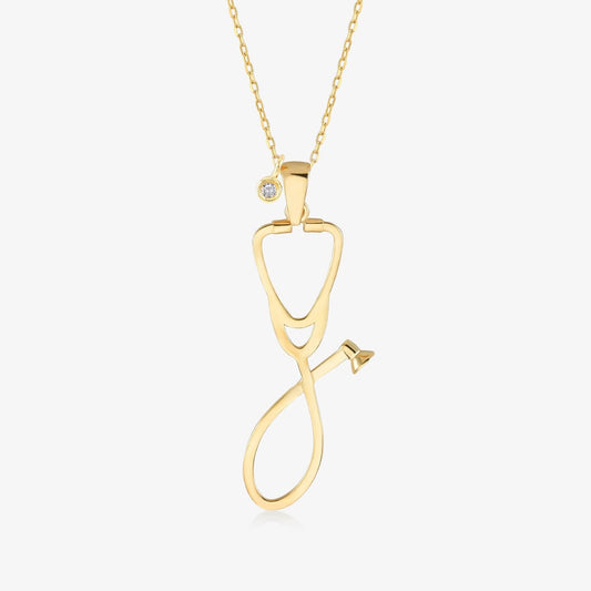 Solitaire -Threader -Ohrringe mit Lünette Setaire - Gelin Diamant