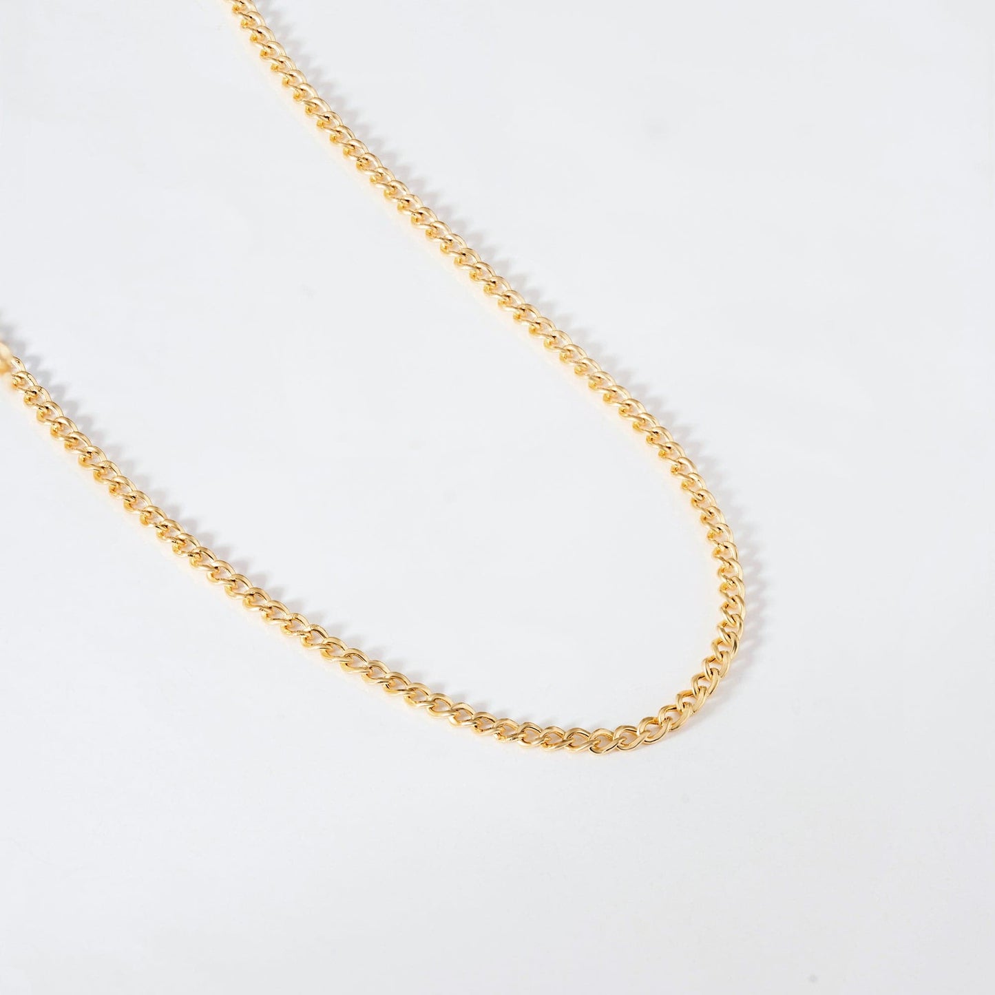 Collier chaîne gourmette en or massif 585