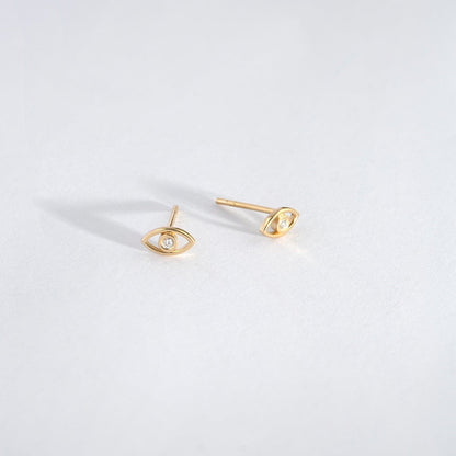 Diamant-Böse-Augen-Ohrstecker