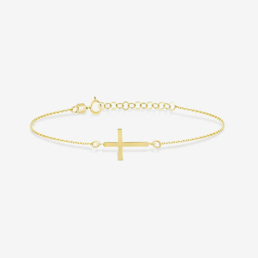Horizontales Kreuz-Armband, verstellbar