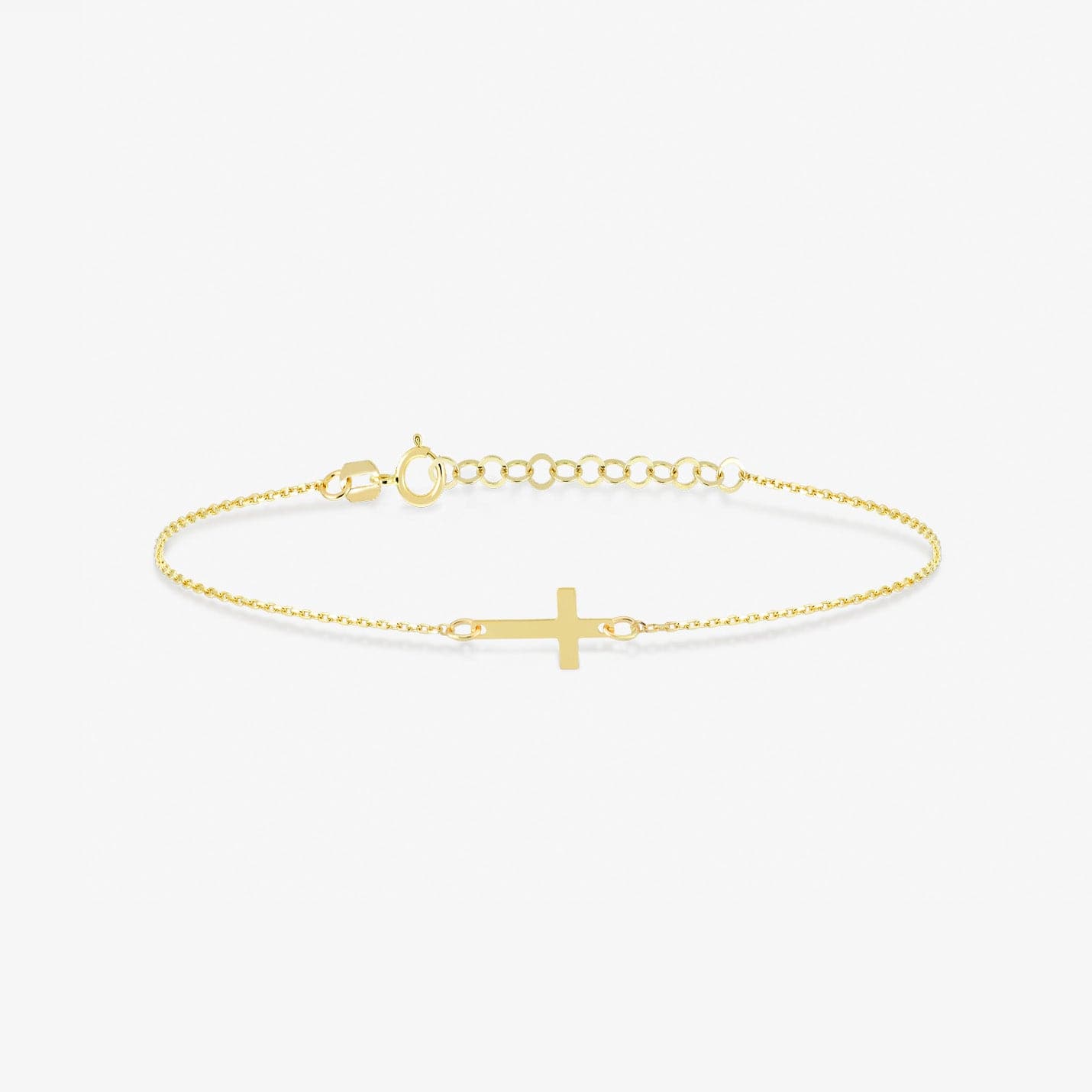 Rolo Link -Kettenarmband - Gelin -Diamant