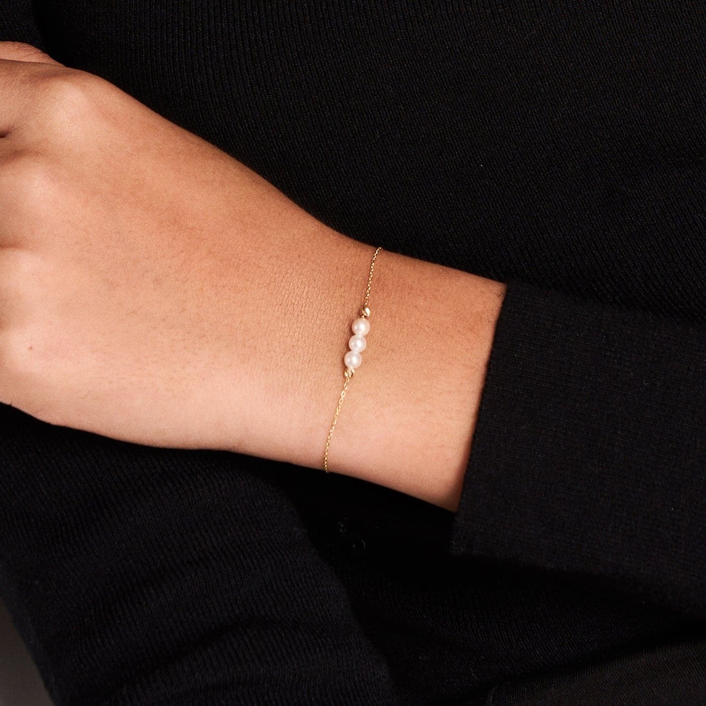 3 Perlen Armband