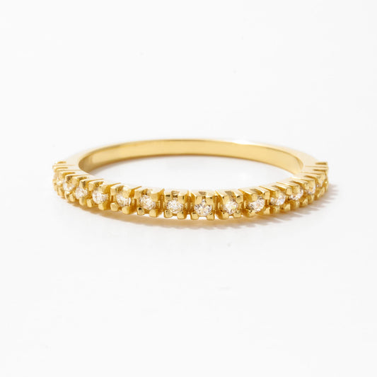0,25 ct. Halb Ewigkeit Diamantring