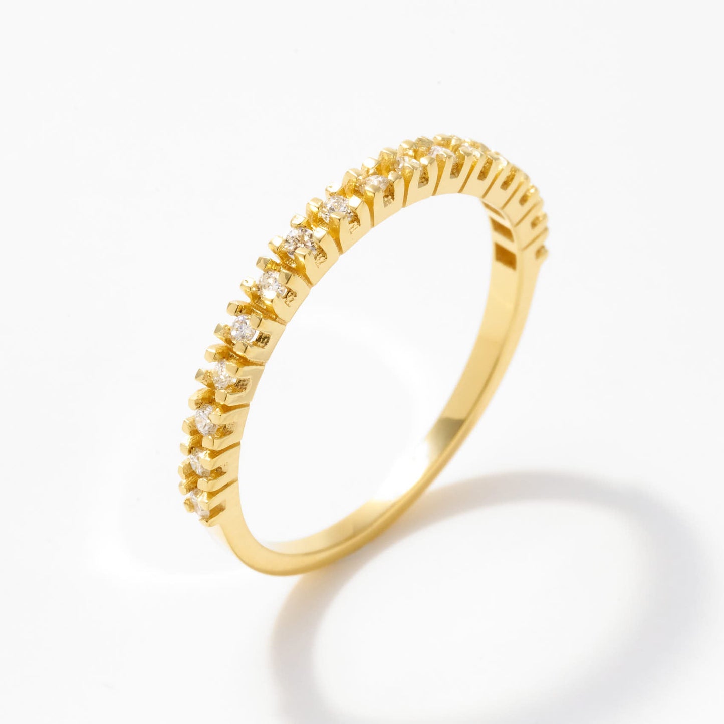 0,25 ct. Halb Ewigkeit Diamantring