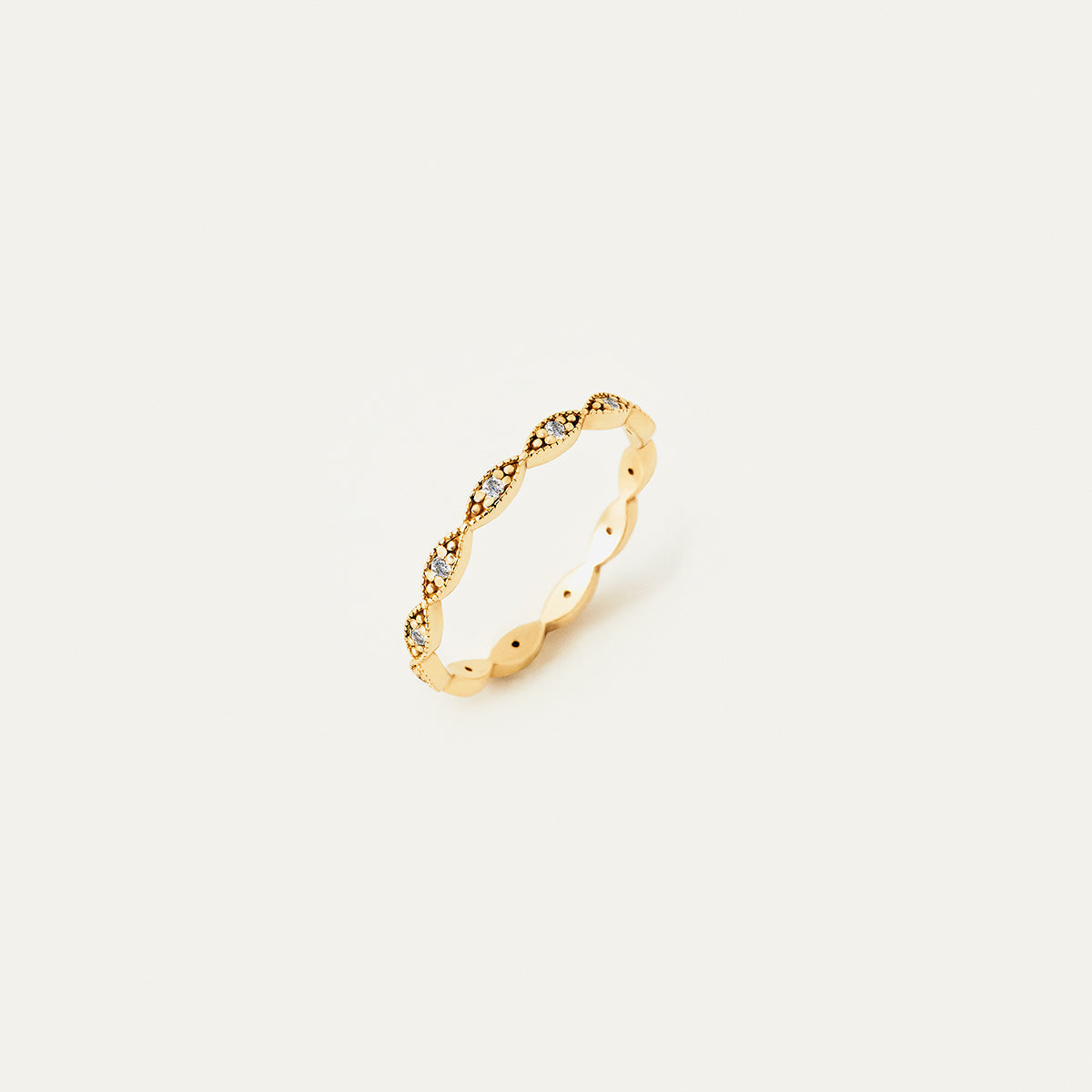 Diamant-Augenring Ewigkeitsring