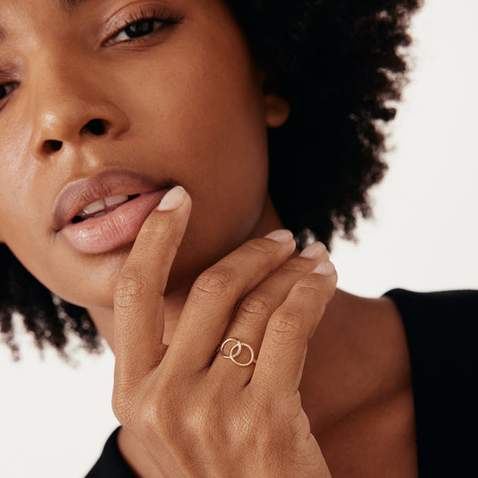 Interlocking Circles Ring