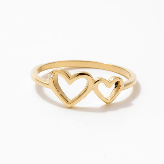 Doppelherz Ring