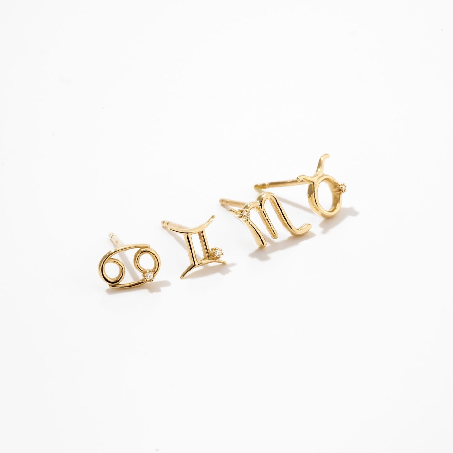 Diamant Zodiac Ohrstecker