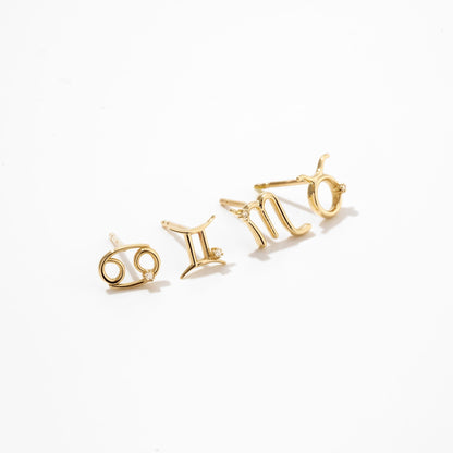 Diamant Zodiac Ohrstecker